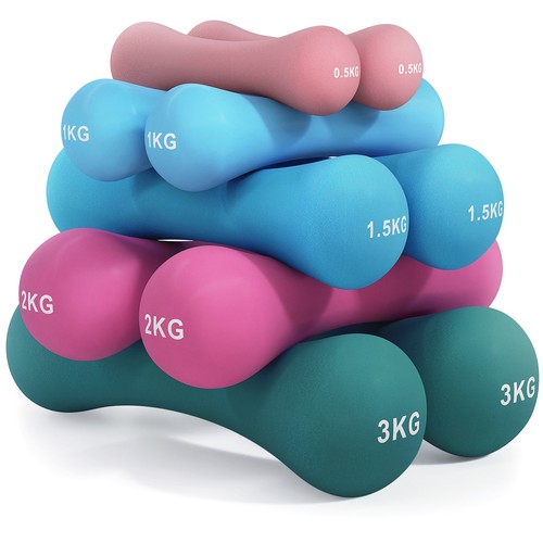 Neoprene bone dumbbells - neoprene,