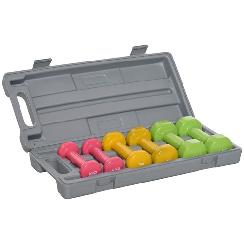 Homcom 6kg dumbbell fitness - 6kg,
