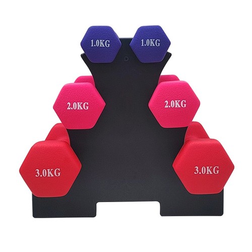 Neoprene dumbbells weights - neoprene,