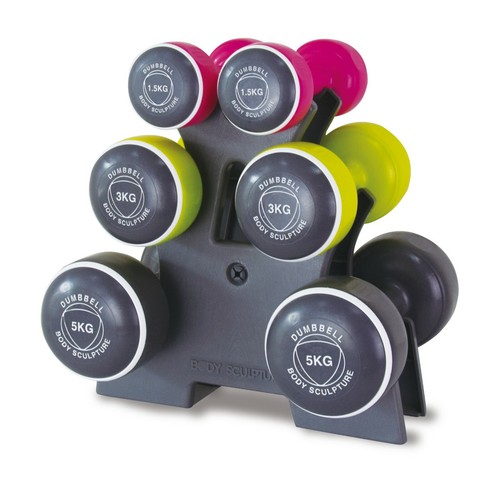 Dumbbell tower 2x1 5kg - dumbbell, 2x1.5kg,