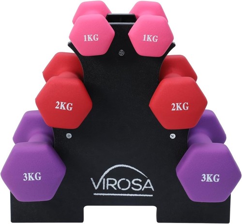 Neoprene dumbbells set - neoprene,