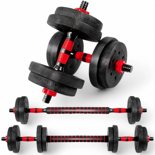 Adjustable dumbbells 10kg - dumbbells,