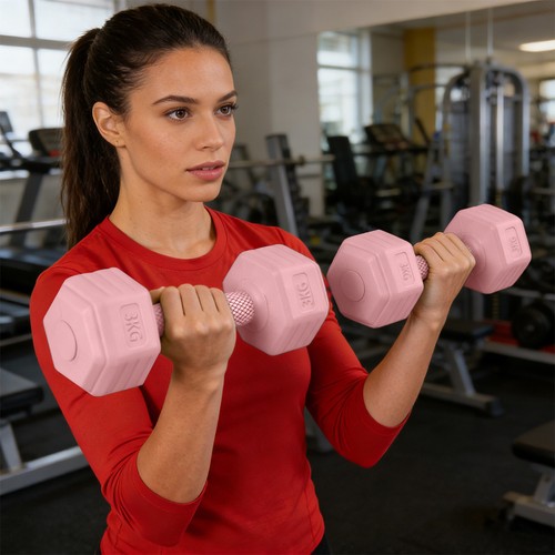 Ladies dumbbells set aerobic - ladies,