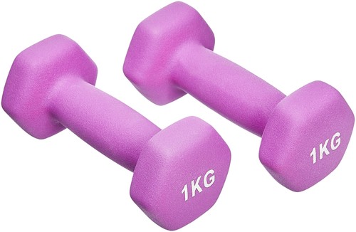 Neoprene dumbbells pair hand - neoprene,