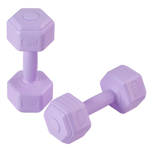 Pair 1kg 2kg hexagonal - of,