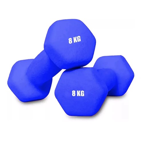 Dumbbells pair 8kg - pair,