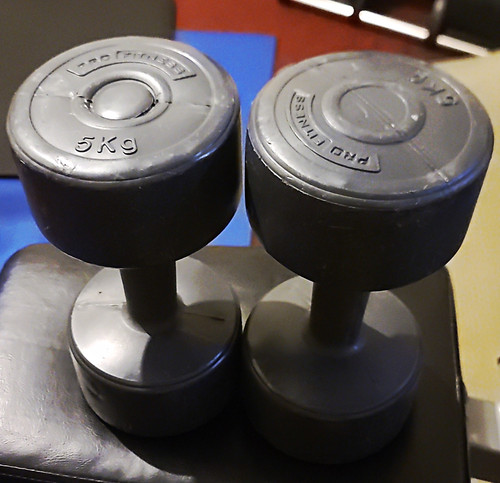 Pro fitness 5kg fixed weight - pro,