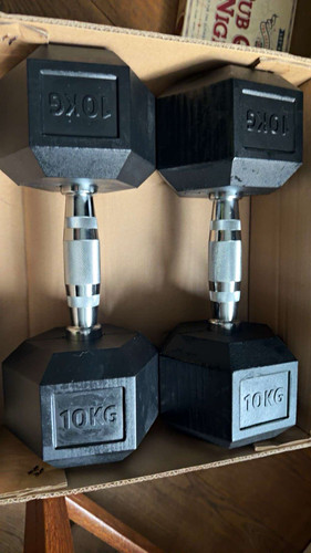 Hex dumbbells pair - 10,