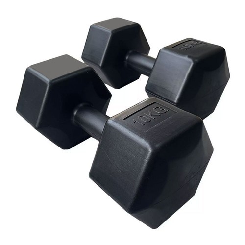 Hex dumbbell cement - hex,