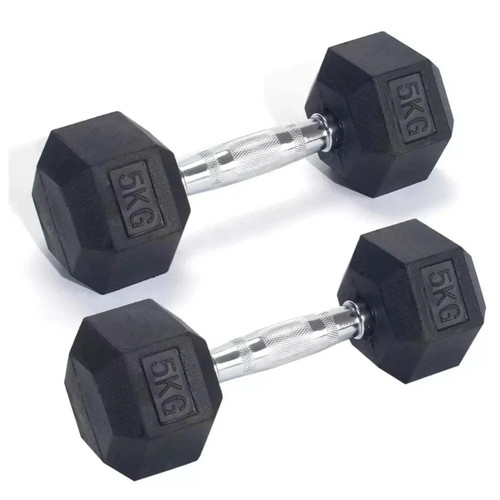 Hex dumbbells set - dumbbells,