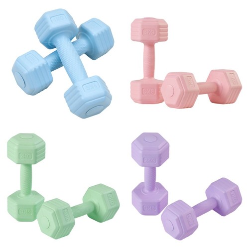 Ladies dumbbells set - set, 2x