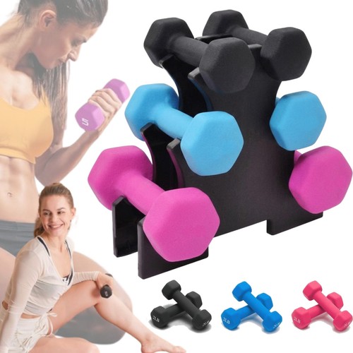 Cast iron dumbbells neoprene - dumbbells,