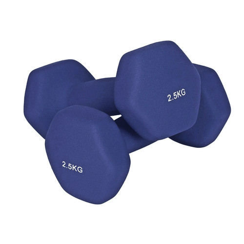5kg hex dumbbells - x,