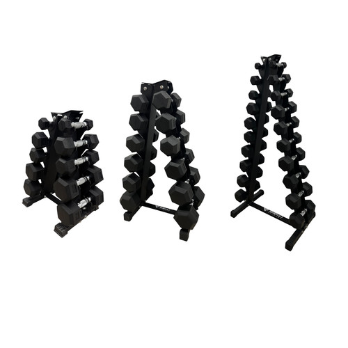 Hex dumbbells weights set - dumbbells,