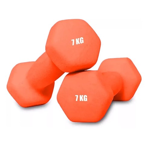 Dumbbell pair 7kg neoprene - 2,