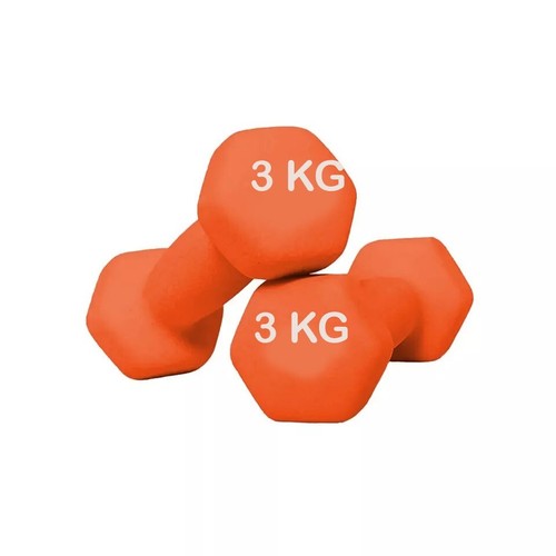 Neoprene dumbbells 3kg 2 - neoprene,