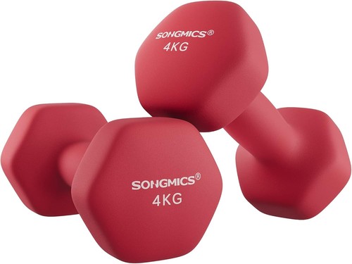 Red 4kg neoprene - red,